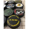 Image 2 : LOT OF VINTAGE HOCKEY PUCKS