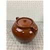 Image 1 : VINTAGE NUMBER 4 ALBERTA POTTERIES BEAN CROCK