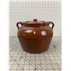 Image 7 : VINTAGE NUMBER 4 ALBERTA POTTERIES BEAN CROCK