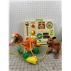 Image 1 : VINTAGE FISHER PRICE TOYS KANGAROO COW ETC