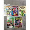 Image 1 : LOT OF 5 VINTAGE MARVEL DREADSTAR COMIC BOOKS