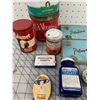 Image 2 : VINTAGE TIN LOT TOBACCO CIGARETTES MEDICINE BAKING ETC