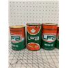 Image 2 : LOT OF VINTAGE UFA UNITED FARMERS OF ALBERTA OIL CANS