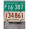 Image 6 : SASK LICENCE PLATE AND RAM FRAME USA PLATE