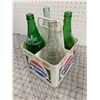 Image 3 : VINTAGE PEPSI CARRIER AND LARGER POP BOTTLES