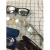 Image 5 : LOT OF VINTAGE ANTIQUE GLASSES SUNGLASSES CASES SOME BROKEN