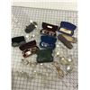 Image 1 : LOT OF VINTAGE ANTIQUE GLASSES SUNGLASSES CASES SOME BROKEN