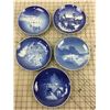 Image 1 : LOT OF BING AND GRONDAHL COLLECTIBLE PORCELAIN CHRISTMAS PLATES