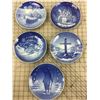 Image 1 : LOT OF BING AND GRONDAHL COLLECTIBLE PORCELAIN CHRISTMAS PLATES