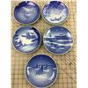 Image 1 : LOT OF BING AND GRONDAHL COLLECTIBLE PORCELAIN CHRISTMAS PLATES