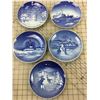 Image 1 : LOT OF BING AND GRONDAHL COLLECTIBLE PORCELAIN CHRISTMAS PLATES
