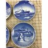 Image 2 : LOT OF BING AND GRONDAHL COLLECTIBLE PORCELAIN CHRISTMAS PLATES