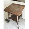 Image 1 : ANTIQUE CLAWFOOT TABLE PROJECT HAS BEEN REPAIRED