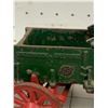 Image 2 : ANTIQUE CAST IRON ARCADE TOYS MCCORMICK DEERING HORSE TEAM WAGON TOY