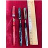 Image 1 : ANTIQUE FOUNTAIN PEN LOT ARNOLD VENUS ECLIPSE