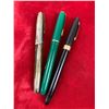 Image 6 : ANTIQUE FOUNTAIN PEN LOT SHEAFFERS WITH 14 KT NIB WATERMAN ETC