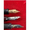 Image 3 : ANTIQUE FOUNTAIN PEN LOT PAKER WITH 14 KT NIB IDEAL ETC