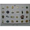 Image 1 : LOT OF 24 DIFFERENT ALBERTA TOWN PINS - Different form other two lots