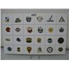 Image 1 : LOT OF 24 DIFFERENT ALBERTA TOWN PINS - Different form other two lots