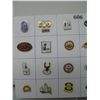 Image 2 : LOT OF 24 DIFFERENT ALBERTA TOWN PINS - Different form other two lots