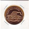 Image 1 : 1 OUNCE COPPER -  .999 FINE - HAPPY HALLOWEEN