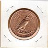 Image 2 : 1 OUNCE COPPER -  .999 FINE - US PEACE DOLLAR COIN DESIGN