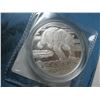 Image 2 : 2014 CANADIAN  .9999 SILVER $50 MINT COIN - POLAR BEAR with Folder