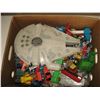 Image 2 : LARGE BOX of TOYS - Mostly Transformers - Star Wars - Some Metal Farm Toys