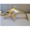 Image 2 : 3 solid brass dolphins.