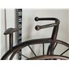 Image 2 : Standing metal Bicycle clock & mirror.