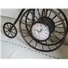 Image 3 : Standing metal Bicycle clock & mirror.