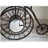 Image 5 : Standing metal Bicycle clock & mirror.