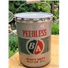 Image 1 : 5 gallon BA Peerless Motor Oil can.