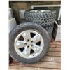 Image 1 : Set of 4 Sailun CT305/55 R20 tires on Ram 5 bolt rims.