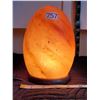 Image 2 : Egg shaped Himalayan salt rock lamp plus salt rock.