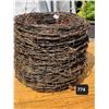 Image 1 : Roll of Barbed wire.
