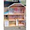 Image 1 : Large Kid Kraft Barbie doll house with elevator. 54” tall, 50” wide & 14” deep.