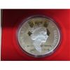 Image 4 : 2001 Year of the Snake Lunar $15. Sterling Silver with 24-karat Gold Plating. Proof with Ultra Heavy