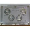 Image 1 : Set of 6 1965 Canadian Silver Dollar Varieties. Includes Pointed 5 Small Beads, Blunt 5 Small Beads,