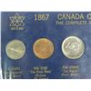 Image 3 : 1867 – 1967 Canadian Centennial Year Set. 6-coin set.