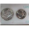 Image 2 : 1967 Philadelphia Mint Set. 5-coin set includes Silver Clad JFK half dollar. Housed in a hard plasti