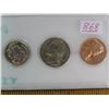 Image 3 : 1967 Philadelphia Mint Set. 5-coin set includes Silver Clad JFK half dollar. Housed in a hard plasti