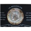 Image 2 : U.S. 1964D Silver Half Dollar. Issued only a few months after the assassination of John F. Kennedy. 