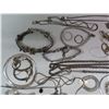Image 5 : Lot of silver tone costume jewellery