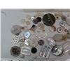 Image 3 : Lot of Mother of Pearl buckles, jewellery, buttons