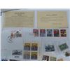 Image 7 : Lot of stamps, two first day covers, tweezers