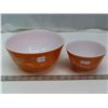 Image 1 : Pyrex bowls (2), Autumn Harvest pattern, 1979-86