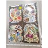 Image 1 : Over 400 stamps from around the world - beautiful for decorating, arts and crafts, scrapbooking and 