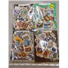 Image 1 : Over 400 stamps from around the world - beautiful for decorating, arts and crafts, scrapbooking and 