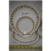 Image 2 : 16 pc Corelle Dinner set, butterfly gold